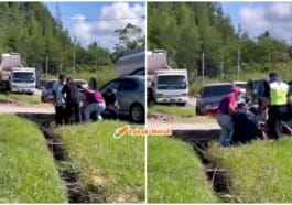 kes curi kereta ada budak dalam