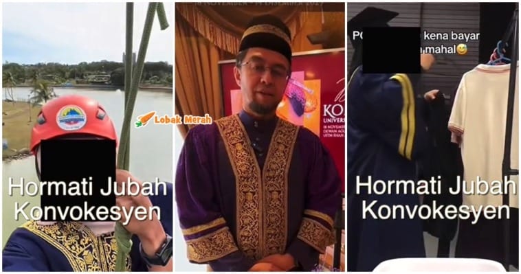 Naib Canselor Tegur Trend Beraksi Dengan Jubah Konvo