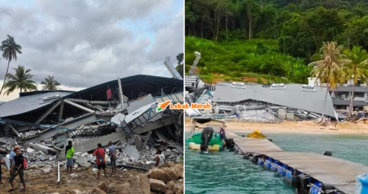 Insiden Bangunan Runtuh Di Pulau Perhentian, 4 Warga Asing Dikhuatiri ...