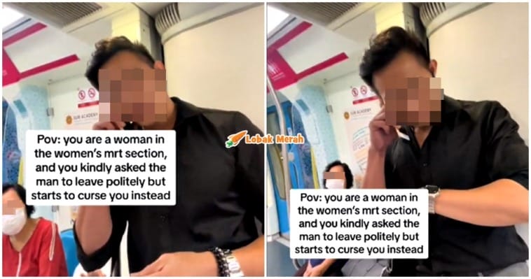 Shut Up Video Suruh Keluar Koc Wanita Mrt