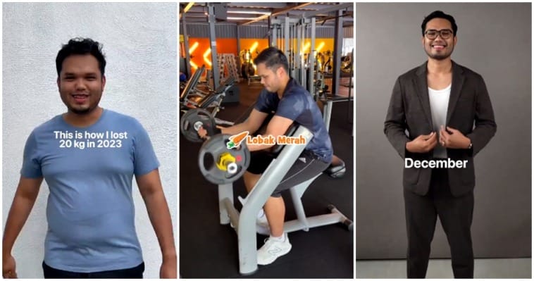 KHAIRUL AMING kurus badan 20kg loss