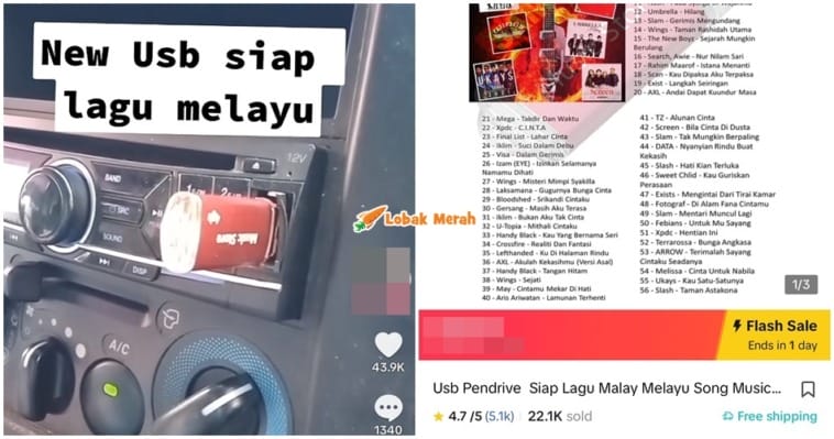 pendrive lagu melayu