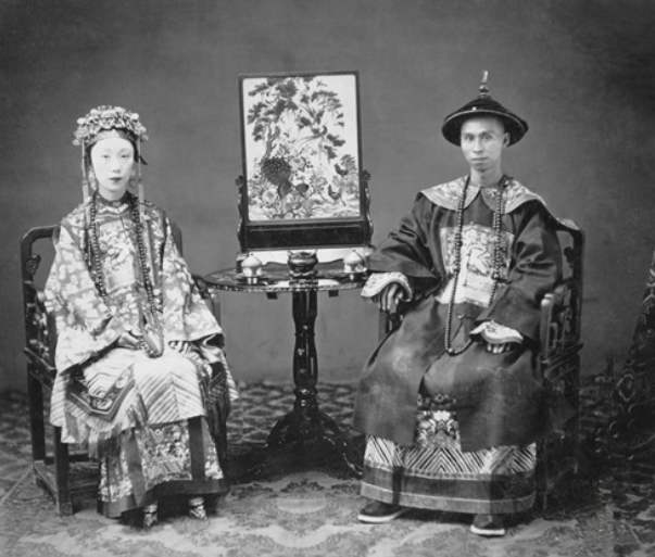 Qing dynasty wealth gap the rich couple in wedding