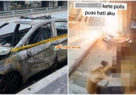 Kereta Polis Bakar