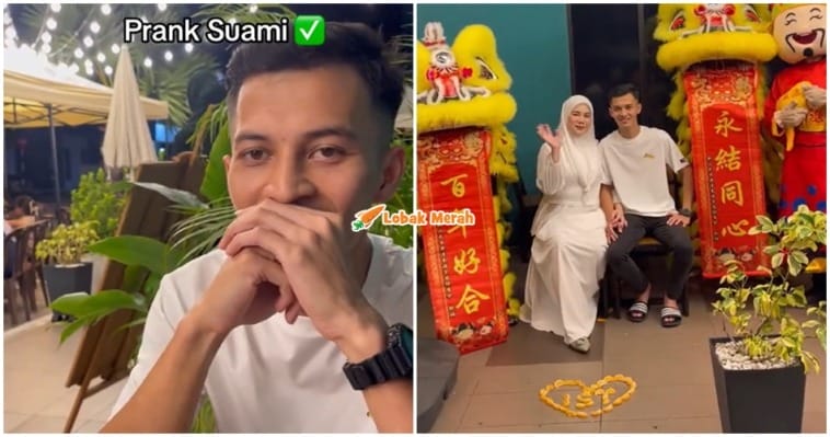 Prank Suami Lion Dance