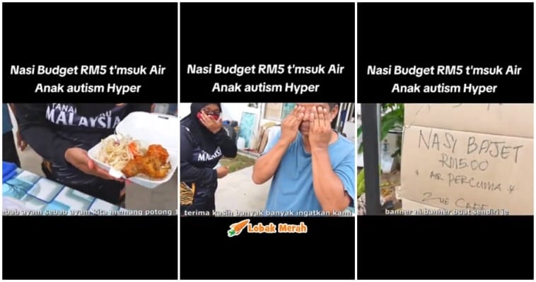 Sedih Menangis Jual Nasi Bajet Rm5