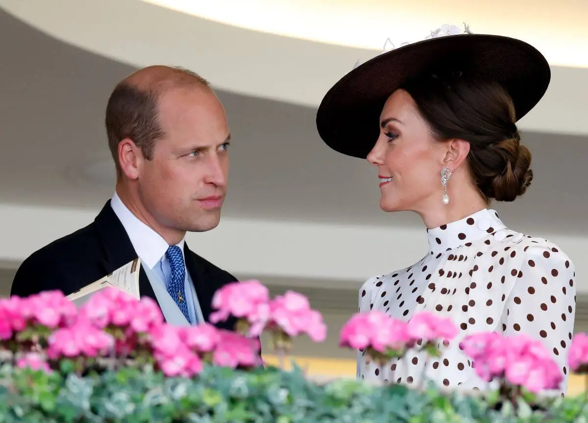 Prince William And Kate Middleton Watch The Racing From The Royal Box As They Attend Day 4 Of Royal Ascot.jpg