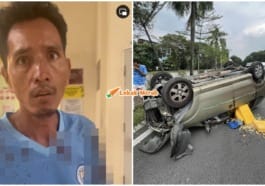 Accident Kereta Kuih Berterabur