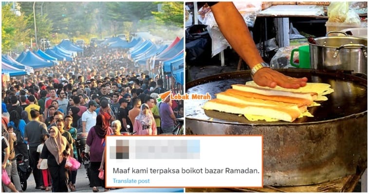 Bazar Ramadan Netizen Nak Boikot