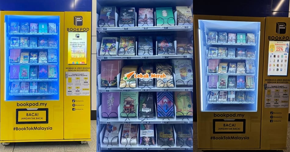 F1 Mesin Layan Diri Jual Buku