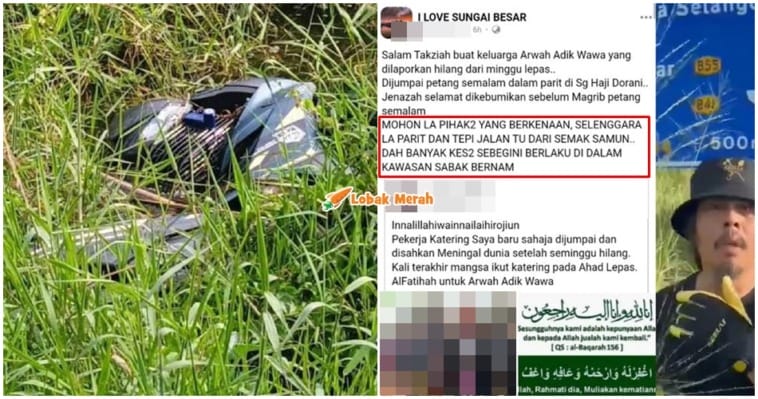 lando tegur isu lalang kes mayat reput