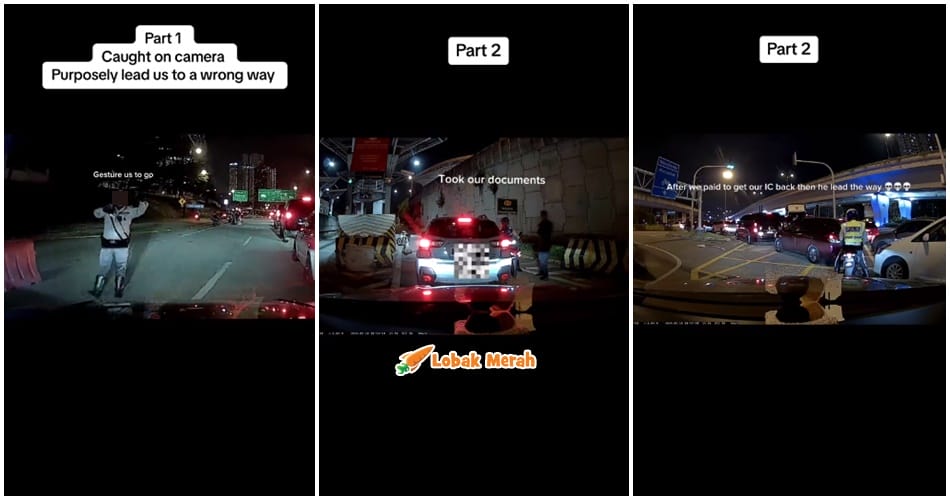 peras ugut polis
