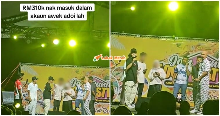 rm310k masuk akaun awek