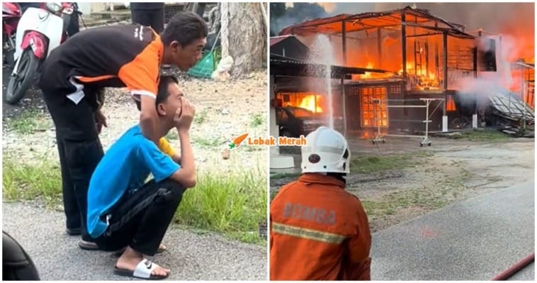 Rumah Dijilat Api Sebelum Ramadan