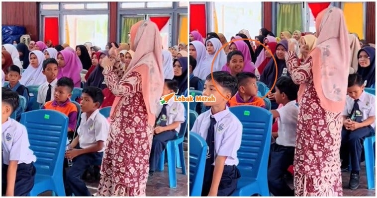 Guru Guna Bahasa Isyarat Murid Happy