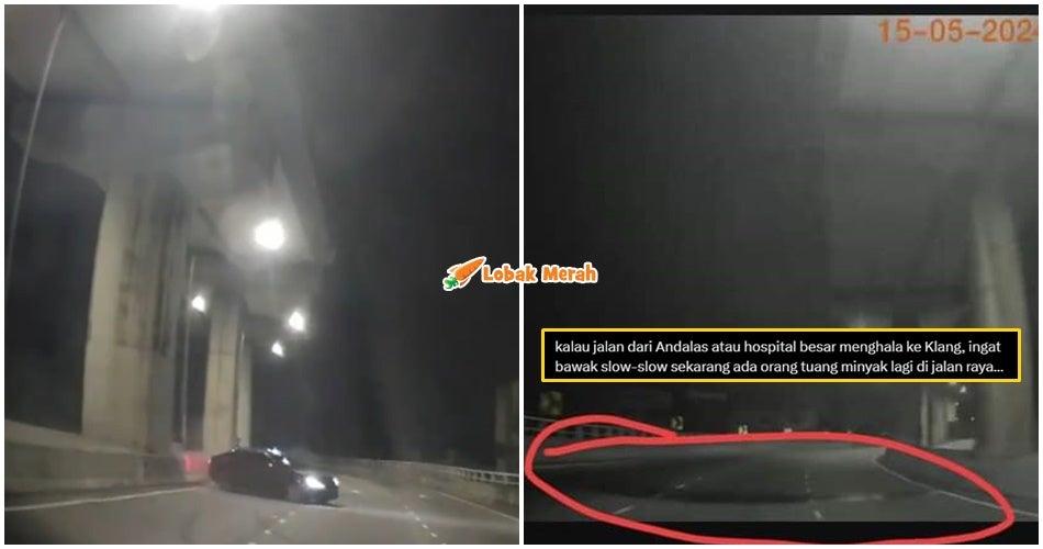 klang tuang minyak kereta terbabas