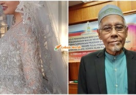 pakaian nikah mencolok mata