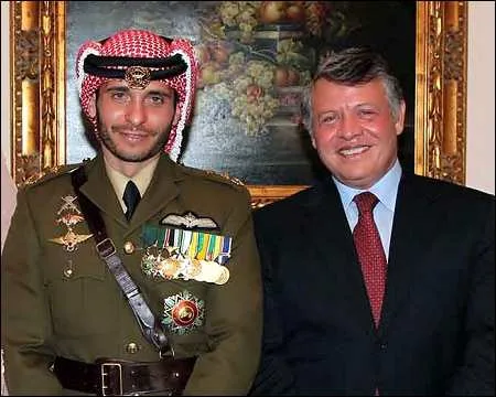 Prince Hamzah King Abdullah Ii 2004 Photo Jordanian New Agency