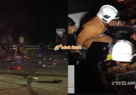 f1 kemalangan bas rombongan guru
