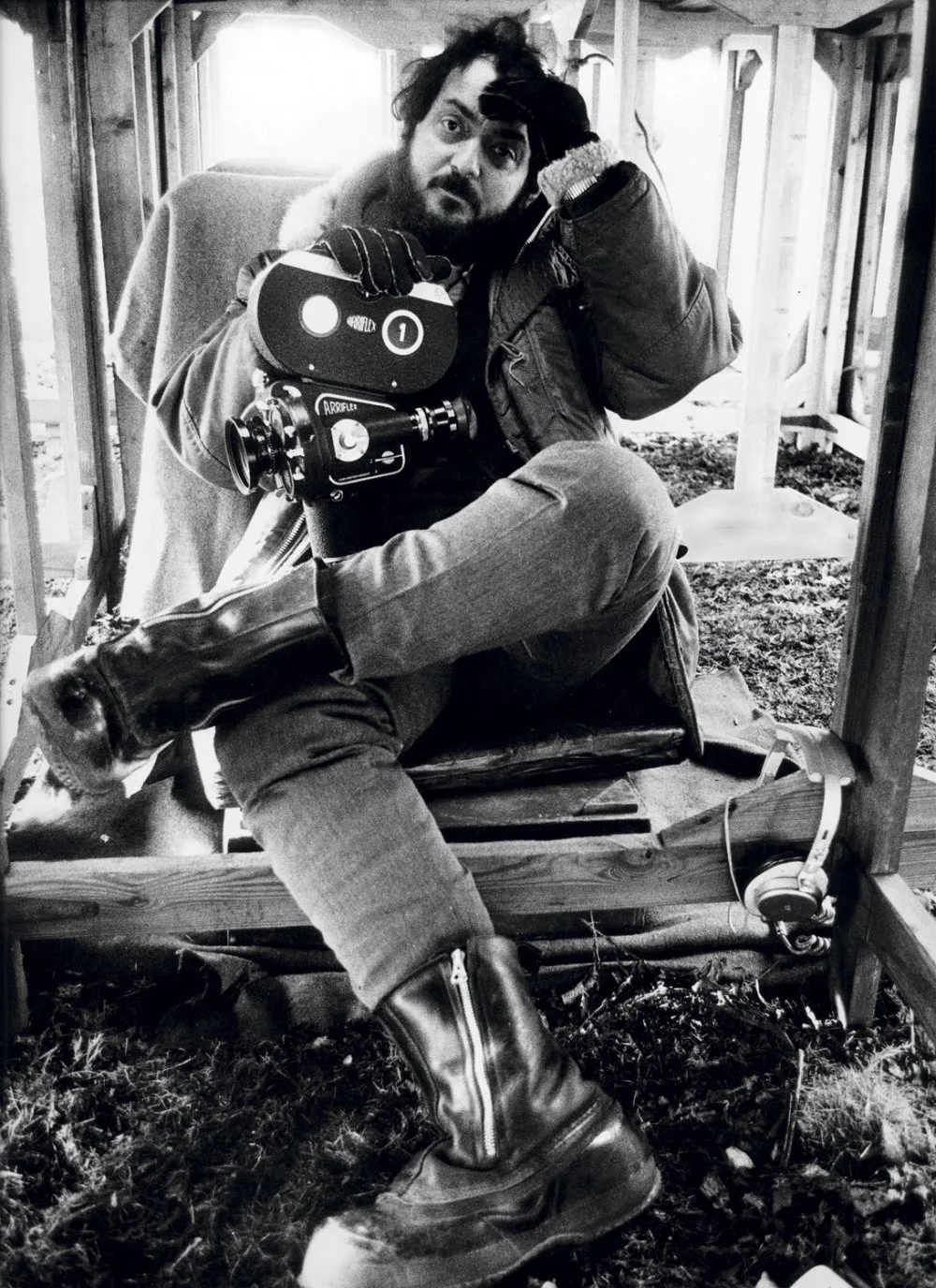 Kubrick Stanley 001 Dmitri Kasterine Portrait Hands In Hair With
