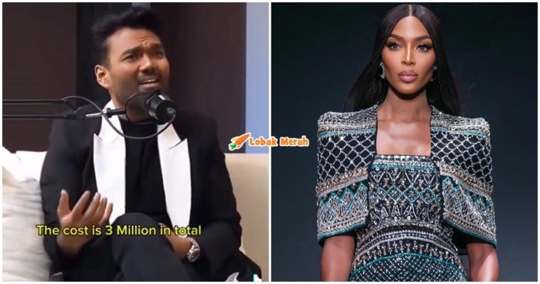 Rizman Ruzaini Rm3 Juta Naomi Campbell