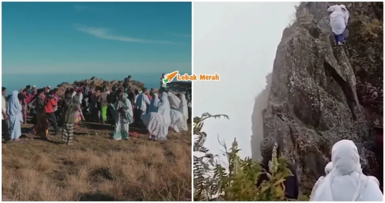 tunai haji di gunung indonesia