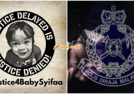 bapa baby syifaa positif dadah