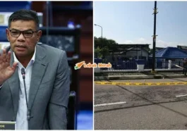 Ft Pintu Pagar Balai Polis Ditutup