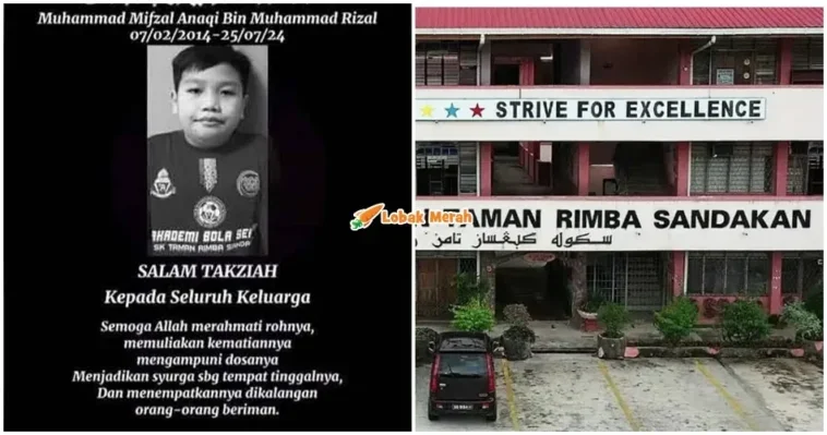 murid darjah 4 meninggal dunia