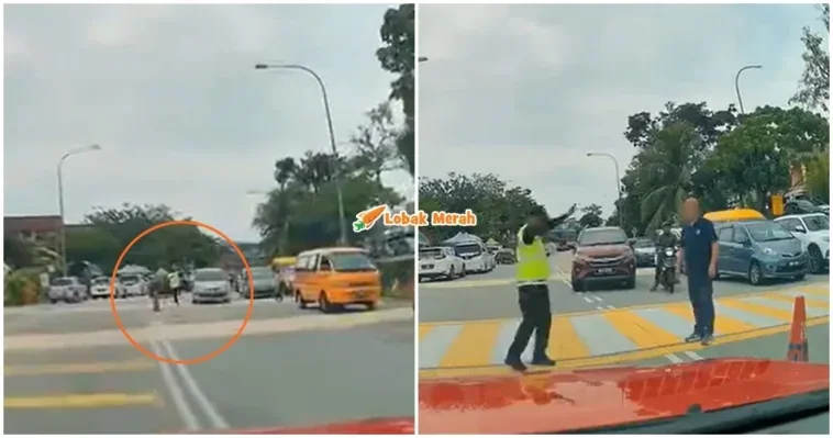 Pak Guard Sepak Kereta Alza