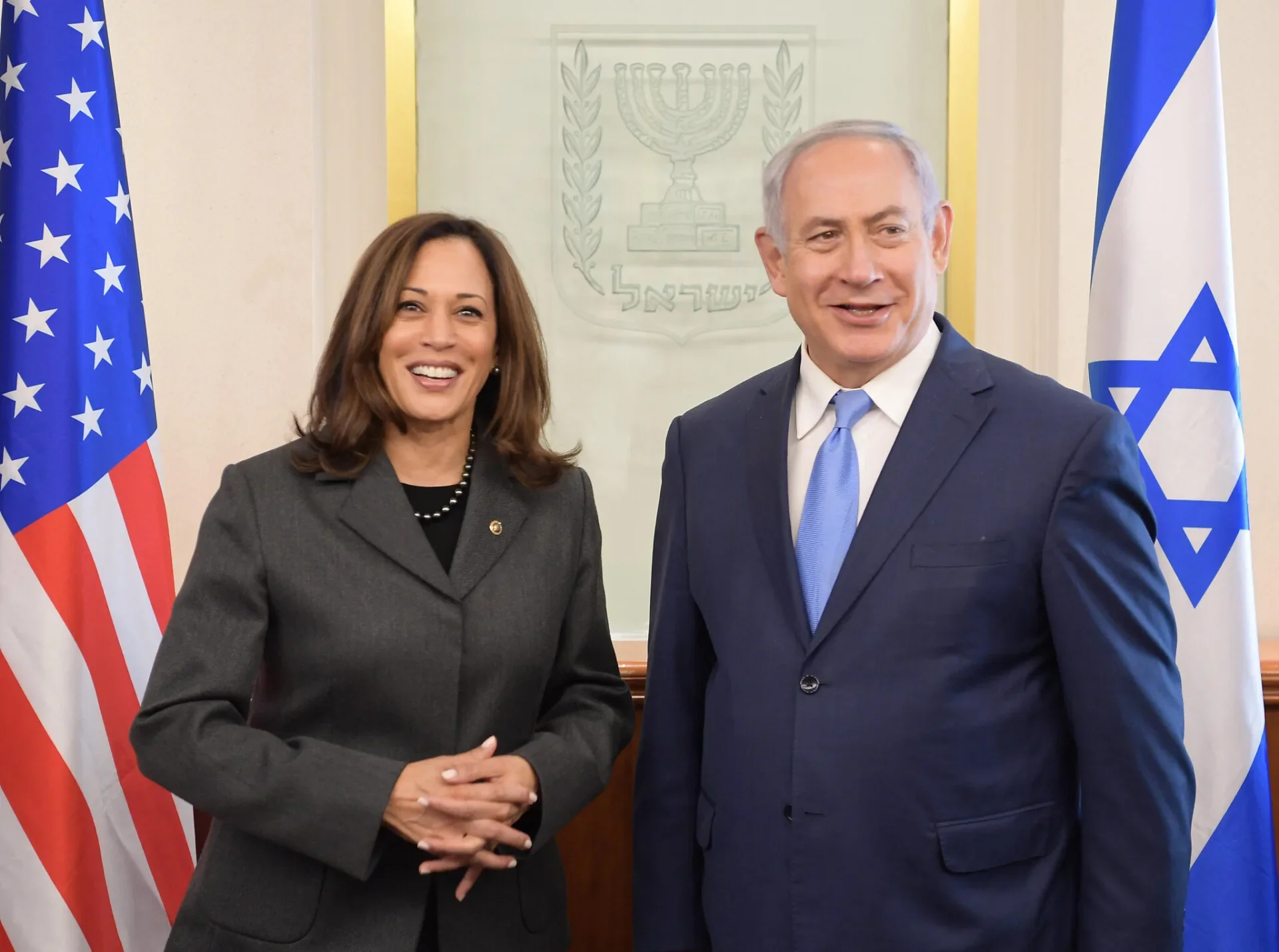 פגישת ראש הממשלה בנימין נתניהו עם הסנאטורית מקליפורניה. צילום עמוס בן גרשום לע2727מ 20.11.17
