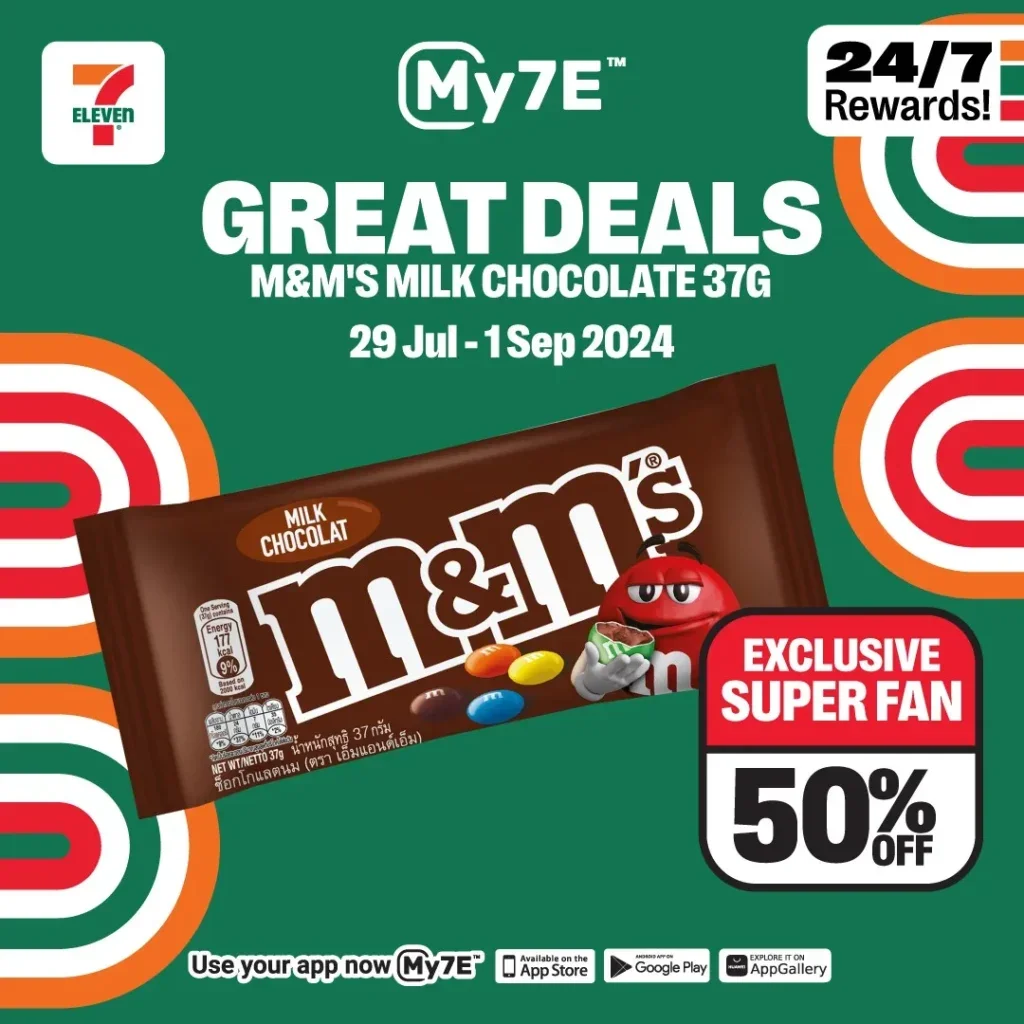 50 Off Mms Milk Chocolate 37G Deals 230724 Artboard 1 Copy 3