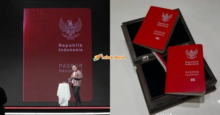 f4 rekaan pasport baru Indonesia