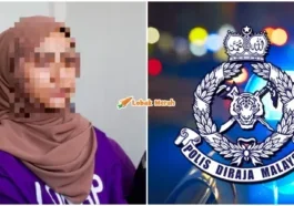 influencer ditahan polis pecah masuk rumah