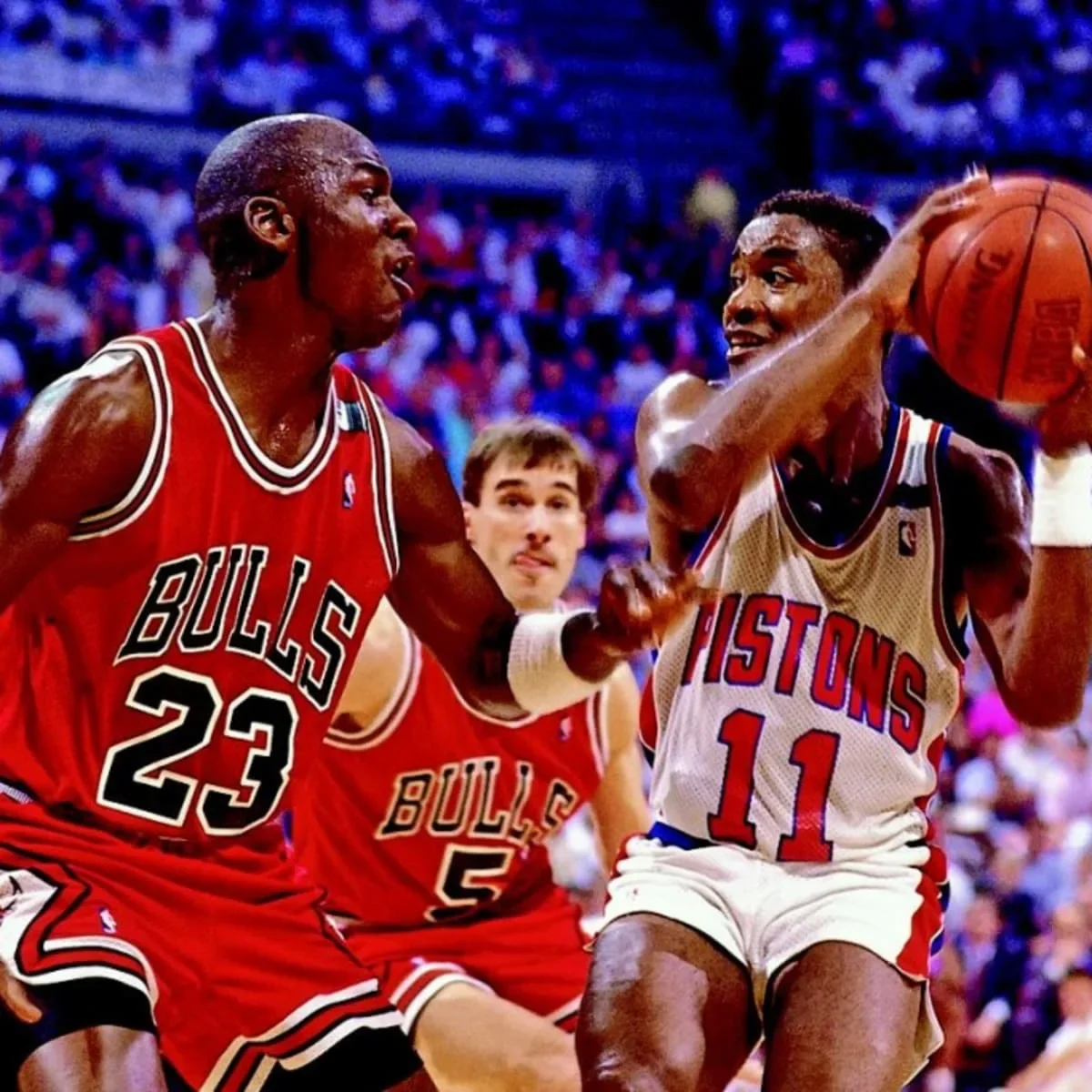 Nba Fan Makes The Case For Isiah Thomas Vs Michael Jordan From 1985 1990 20 10 Record 3 0 In Playoff Series