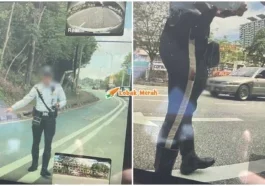 polis cari syedewa aibkan polis trafik