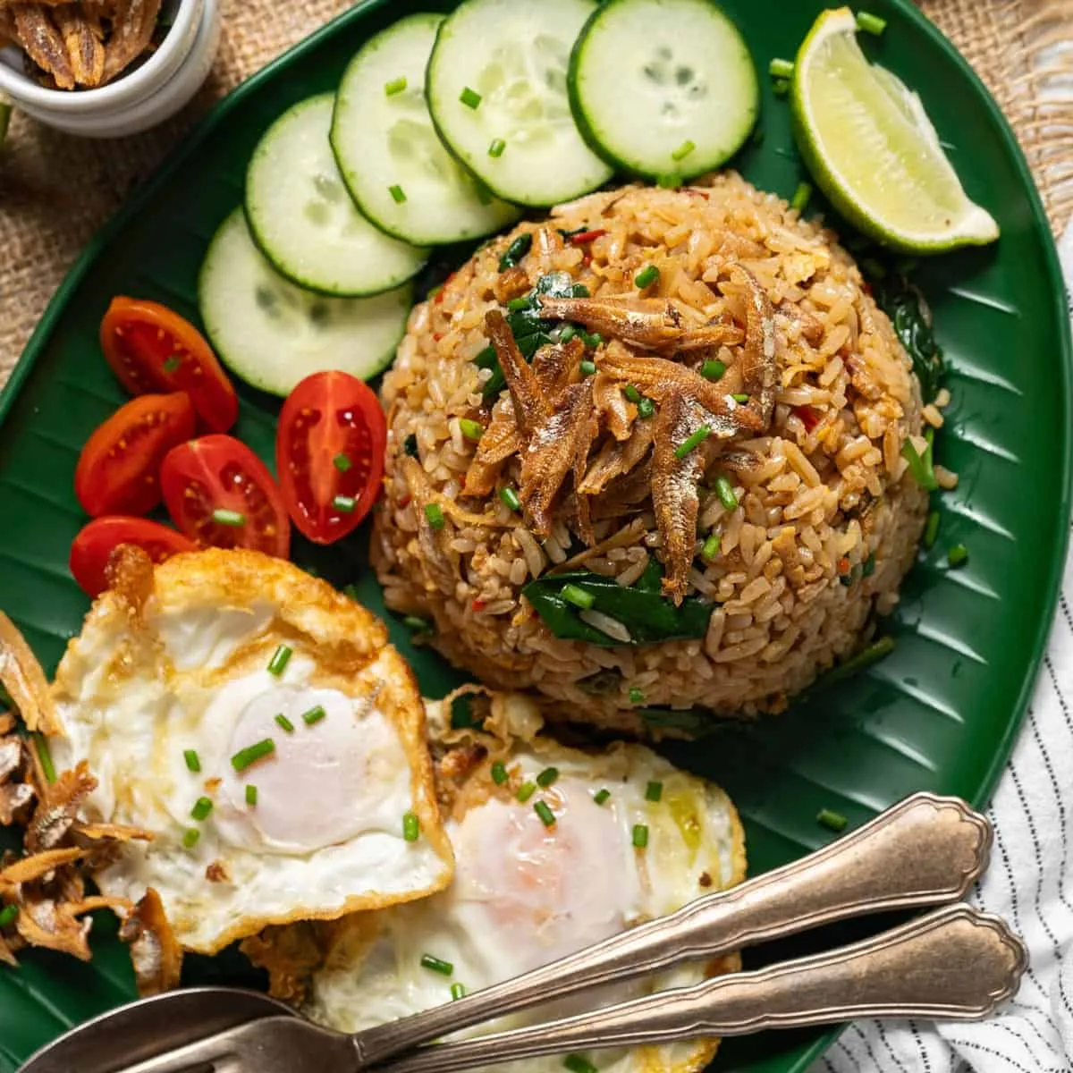 Nasi Goreng Kampung Or Village Style Fried Rice