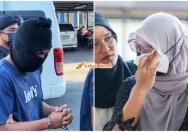 anak sabari menangis