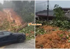 banjir tanah runtuh taman melawati