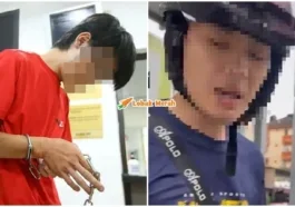 lelaki maki hamun polis kena saman