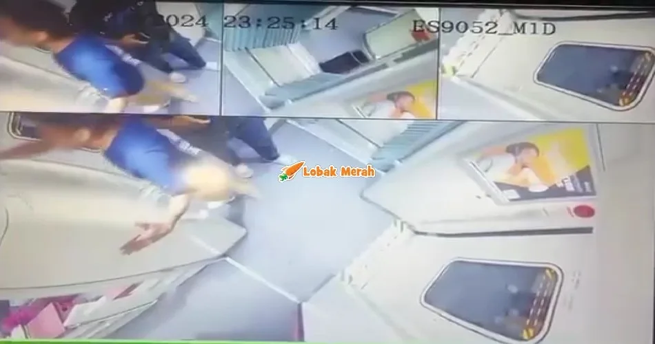 tarik brek kecemasan tren KTMB dengan sengaja