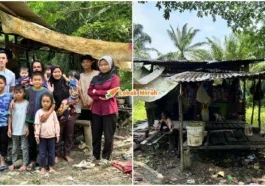 11 Beranak Pondok Usang Tanpa Dinding