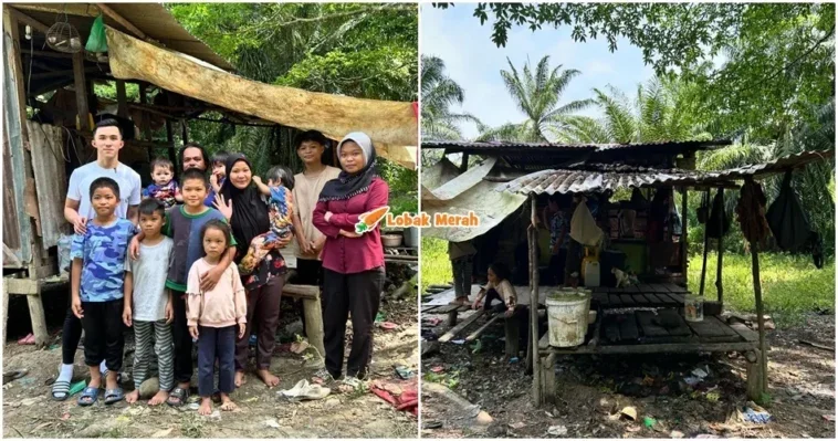 11 Beranak Pondok Usang Tanpa Dinding