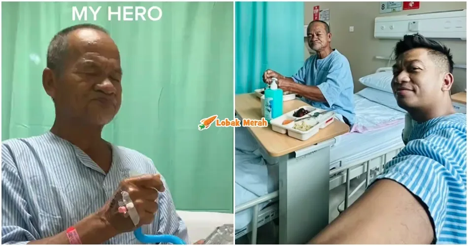 bapa berhenti merokok derma buah pinggang anak