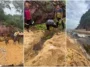 Korek Pasir Buat Laluan Air Ke Pantai Elak Banjir