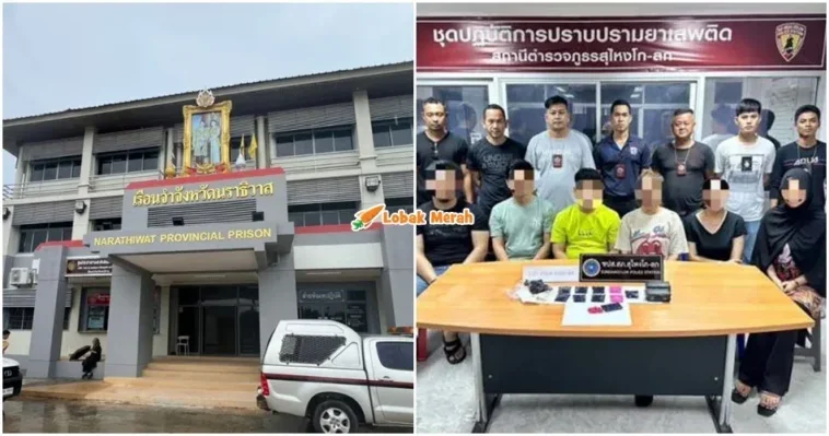 Penjara Narathiwat Nafi 6 Warga Malaysia