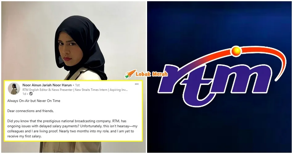 Isu Pekerja Sambilan Tidak Dibayar Gaji, RTM Beri Penjelasan