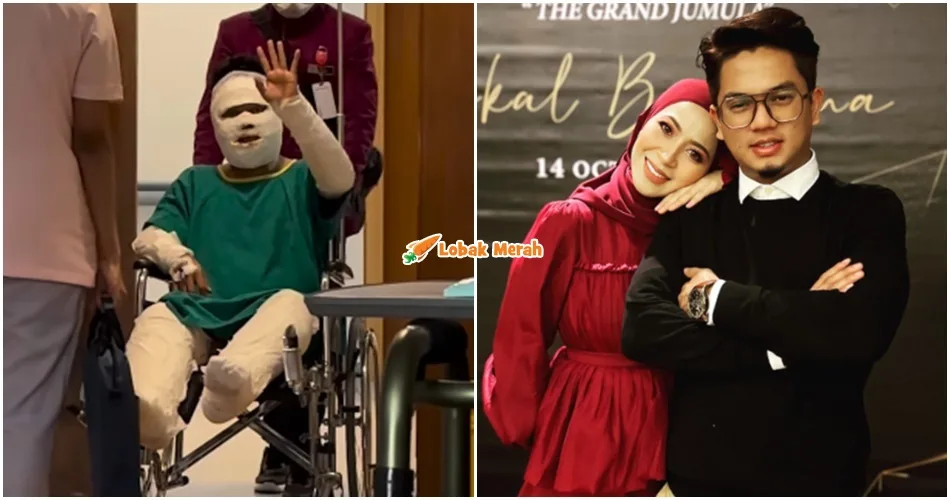 “Saya tau awak kuat” – Syura Kongsi Keadaan Tubuh Suami Berbalut Sebelum Sesi ‘Dressing’