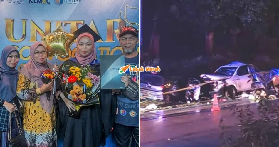 Kemalangan Selepas Konvokesyen: Satu-satunya Mangsa Terselamat Belum Tahu Ibu, Bapa & Kakak Meninggal Dunia