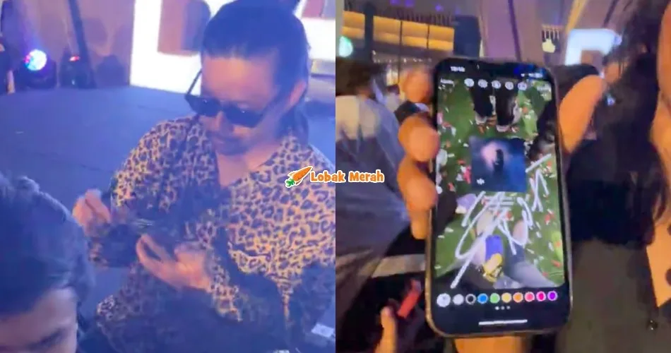 “Nasib Noh sporting” – Lelaki Ini Minta Noh Salleh Tandatangan IG Story Buat Orang Ramai Kagum